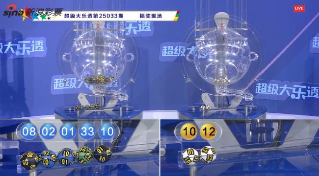 大乐透开奖截图
