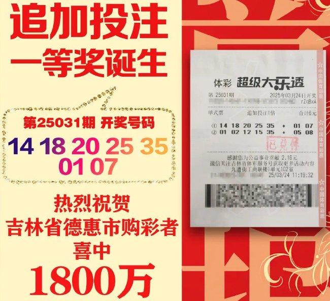 中奖彩票